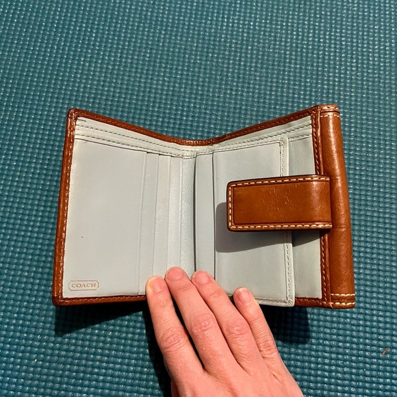 Coach Multi Color Plaid Wallet - Picture 3 of 4